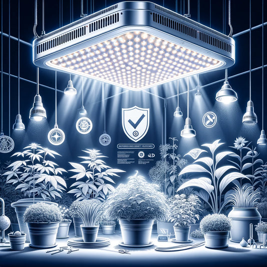 LEDグローライトの認証ガイド: 屋内ガーデニングのための選択肢