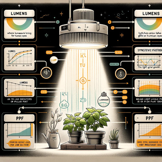 屋内園芸のためのルーメンからPPFへ - Mars Hydro LEDライト完全変換手順