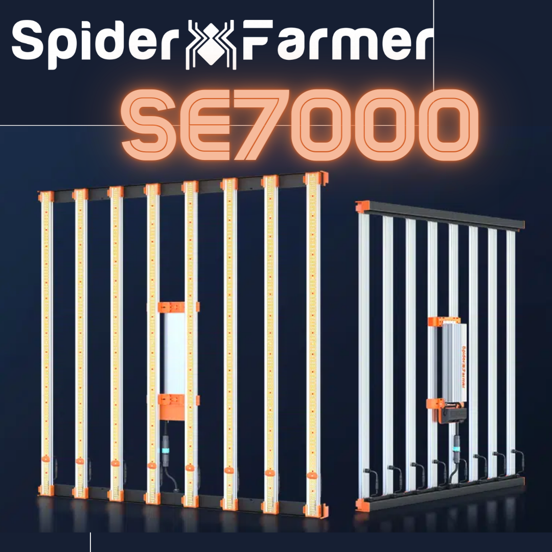 2024年最新！高効率Samsung LED搭載 | Spider Farmer® SE7000 730Wグローライト